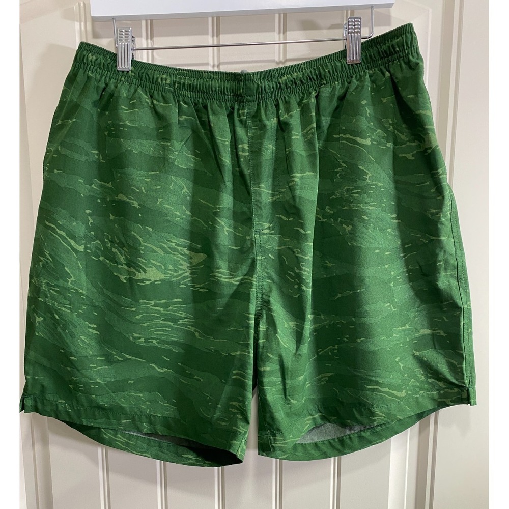 Chubbies Swim Trunks Mens 2XL XXL Green 5.5" Board Shorts Unlined Drawstring